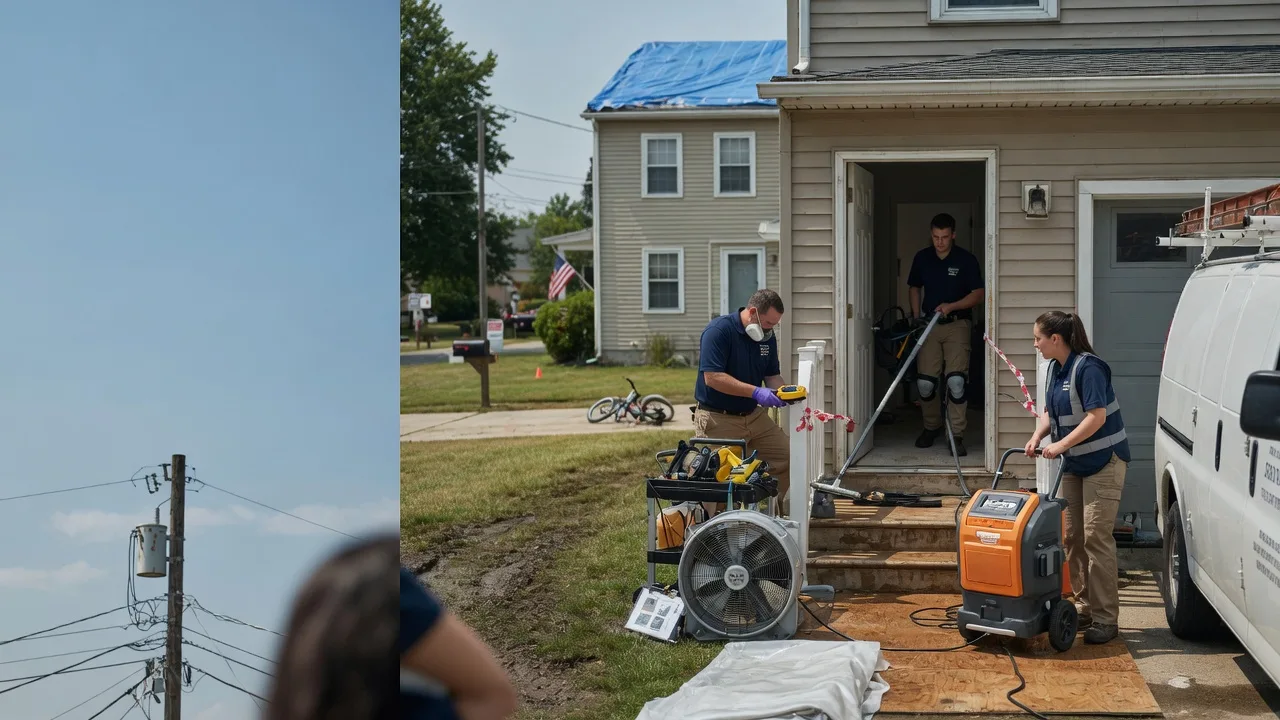 Water Damage Repair in Hampton, IL near me